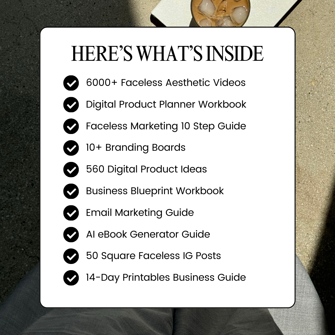 6000+ Aesthetic Faceless Video Reels + Story with MRR & PLR